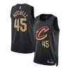 Donovan Mitchell Cleveland Cavaliers Jordan Brand Stylish Unisex Swingman Jersey Statement Edition Black