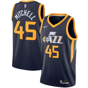 Donovan Mitchell Utah Jazz Nike 2020/21 Swingman Gorgeous Jersey Navy Icon Edition