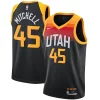 Donovan Mitchell Utah Jazz Nike 2021/22 Swingman Player Jersey Black Premium City Edition