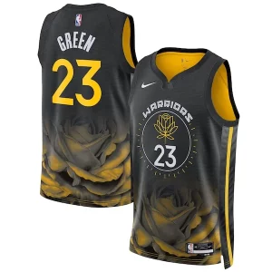 Draymond Green Golden State Warriors Nike Unisex 2022/23 Swingman Eye - catching Jersey City Edition Black