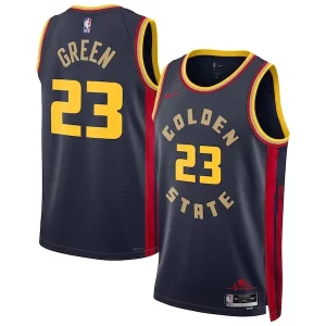 Draymond Green Golden State Warriors Nike Unisex 2024/25 Swingman Player Premium Jersey City Edition Navy