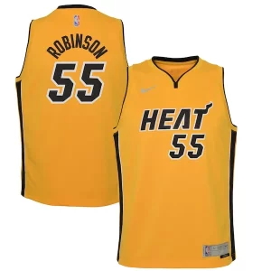Duncan Robinson Miami Heat Nike Youth 2020/21 Swingman Player Jersey Trophy Gold Earned Edition Chic