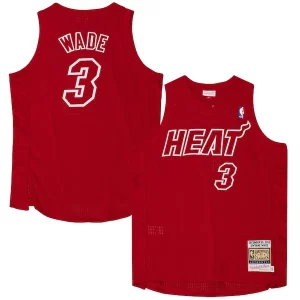 Dwyane Wade Miami Heat 2012 Authentic Player Jersey Scarlet Eye - catching