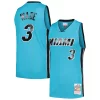 Dwyane Wade Miami Heat Hardwood Classics Stylish 2005/06 Tropical Swingman Jersey Blue