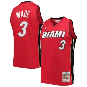 Dwyane Wade Miami Heat Premium Big & Tall Hardwood Classics 2005/06 Swingman Jersey Red