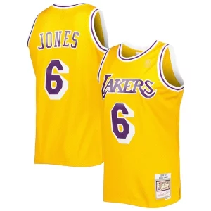 Eddie Jones Los Angeles Trendy Lakers 1996/97 Hardwood Classics Swingman Jersey Gold