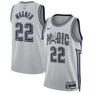Franz Wagner Unique Orlando Magic Nike Unisex 2024/25 Swingman Player Jersey City Edition Silver