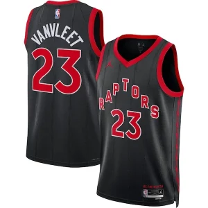 Fred Unique VanVleet Toronto Raptors Jordan Brand Unisex Swingman Jersey Statement Edition Black