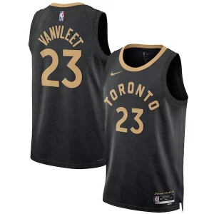 Fred VanVleet Toronto Raptors Nike Unisex 2022/23 Premium Swingman Jersey City Edition Black