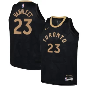 Fred VanVleet Toronto Raptors Nike Youth 2022/23 Swingman Jersey Fabulous City Edition Black