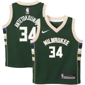 Giannis Gorgeous Antetokounmpo Milwaukee Bucks Nike Toddler Swingman Player Jersey Icon Edition Green