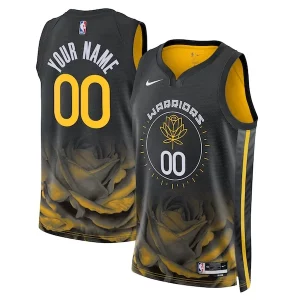 Golden State Warriors Nike Unisex 2022/23 Swingman Custom Jersey City Edition Black Trendy