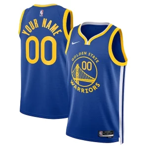 Golden State Warriors Nike Unisex Swingman Custom Jersey Royal Trendy Icon Edition