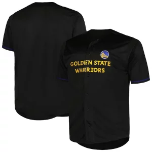 Golden State Warriors Profile Big Elegant & Tall Pop Jersey Black