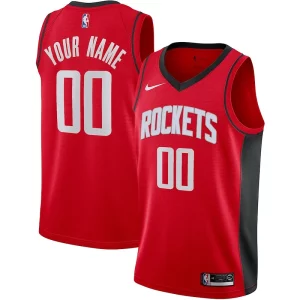 Houston Rockets Gorgeous Nike Custom Swingman Jersey Icon Edition Red