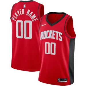 Houston Rockets Nike 2020/21 Swingman Custom Gorgeous Jersey Icon Edition Red