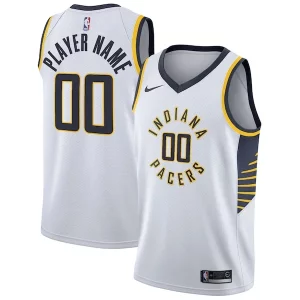 Indiana Pacers Nike 2020/21 Swingman Custom Jersey Association Chic Edition White