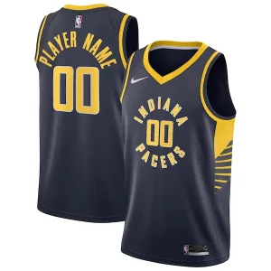 Indiana Pacers Nike 2020/21 Swingman Custom Stylish Jersey Icon Edition Navy