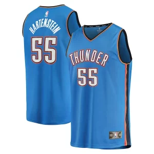 Isaiah Chic Hartenstein Oklahoma City Thunder Youth Fast Break Replica Player Jersey Icon Edition Blue