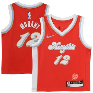 Ja Premium Morant Memphis Grizzlies Nike Toddler 2024/25 Swingman Player Jersey City Edition Red