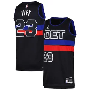 Jaden Ivey Detroit Pistons Jordan Brand Unisex Stylish Swingman Jersey Statement Edition Black