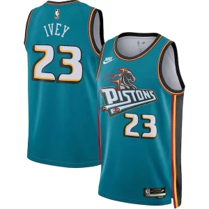 Jaden Ivey Detroit Pistons Nike Swingman Jersey Classic Trendy Edition Teal