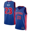 Jaden Ivey Detroit Pistons Nike Unisex 2022 NBA Draft First Stylish Round Pick Swingman Jersey Icon Edition Blue