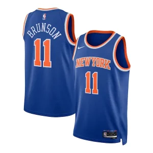 Jalen Brunson New York Knicks Nike Unisex Swingman Jersey Icon Edition Chic Blue