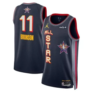Jalen Brunson Nike Unisex 2025 NBA All Star Game Trendy Swingman Player Jersey Navy