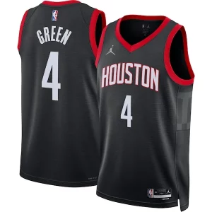 Jalen Fabulous Green Houston Rockets Jordan Brand Unisex Swingman Jersey Statement Edition Black