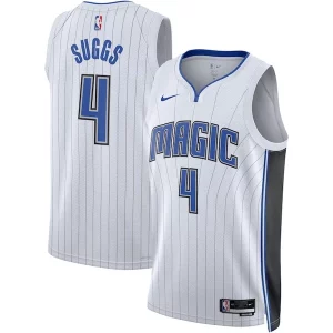 Jalen Gorgeous Suggs Orlando Magic Nike Unisex Swingman Jersey Association Edition White/Black