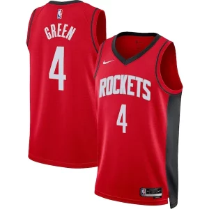 Jalen Green Houston Rockets Eye - catching Nike Unisex Swingman Jersey Icon Edition Red