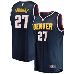 Jamal Murray Premium Denver Nuggets 2019/20 Fast Break Replica Player Jersey Icon Edition Navy