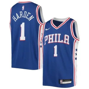 James Harden Philadelphia 76ers Nike Youth Swingman Fabulous Jersey Icon Edition Royal