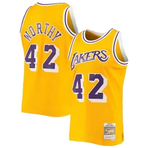 James Worthy Trendy Los Angeles Lakers 1984/85 Hardwood Classics Swingman Jersey Gold