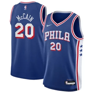 Jared McCain Philadelphia 76ers Nike Youth Chic Swingman Jersey Icon Edition Royal