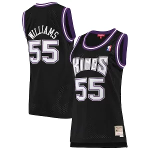 Jason Trendy Williams Sacramento Kings Women's 2000/01 Hardwood Classics Swingman Jersey Black