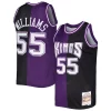 Jason Williams Sacramento Premium Kings Hardwood Classics 2000/01 Split Swingman Jersey Purple/Black