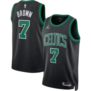 Jaylen Brown Boston Celtics Jordan Brand Unisex Swingman Stylish Jersey Statement Edition Black