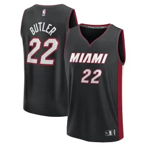Jimmy Butler Miami Heat Youth Fast Break Replica Gorgeous Player Jersey Icon Edition Black