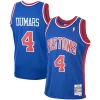 Joe Dumars Detroit Pistons Chic 1988/89 Hardwood Classics Swingman Jersey Blue