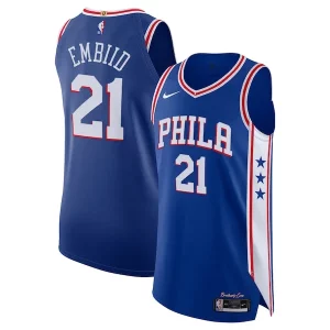 Joel Embiid Philadelphia 76ers Nike Authentic Jersey Association Edition Royal Unique