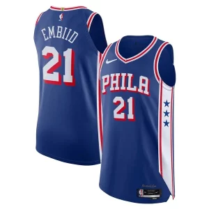 Joel Embiid Philadelphia Elegant 76ers Nike Authentic Jersey Association Edition Royal