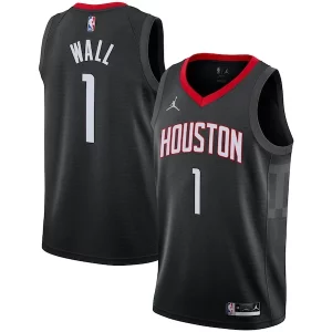 John Wall Houston Rockets Jordan Brand Eye - catching 2020/21 Swingman Jersey Statement Edition Black