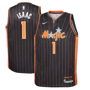 Jonathan Isaac Orlando Magic Stylish Nike Youth Swingman Jersey City Edition Anthracite