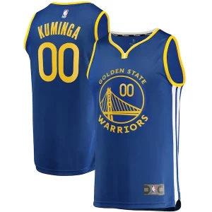 Jonathan Kuminga Golden State Warriors 2021 NBA Draft First Round Pick Fast Trendy Break Replica Jersey Royal Icon Edition