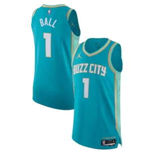 Jordan Brand LaMelo Stylish Ball Charlotte Hornets Authentic Jersey City Edition Teal