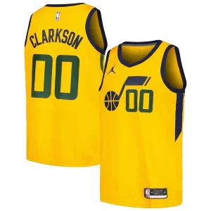 Jordan Clarkson Utah Gorgeous Jazz Jordan Brand Swingman Player Jersey Statement Edition Yellow