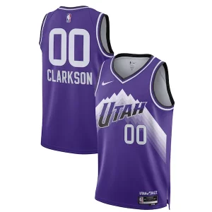 Jordan Clarkson Utah Jazz Nike Unisex Premium 2023/24 Swingman Jersey Purple City Edition