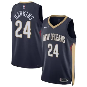 Jordan Hawkins New Orleans Pelicans Nike Unisex Swingman Jersey Icon Eye - catching Edition Navy